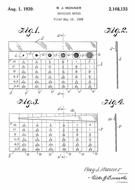 Exposure Meter Patent Diagram
