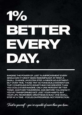 1% Better Every Day
