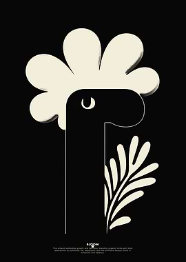 Bloom Abstract Art Print