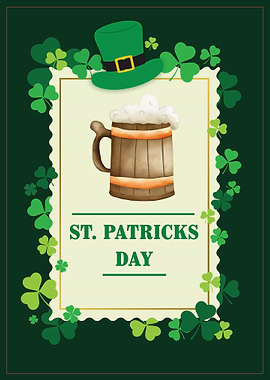 St. Patrick's Day Beer Mug