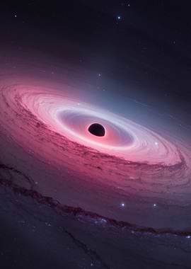 Black Hole in Deep Space