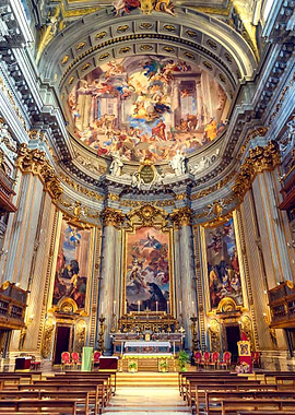 Baroque Church Interior