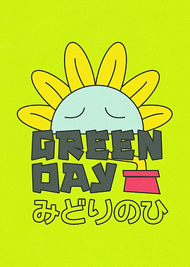 Green Day Flower Design