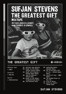 The Greatest Gift (2017) Album by Sufjan Stevens