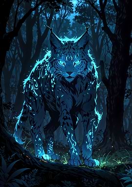 Phantom Lynx: Spirit of the Twilight Forest