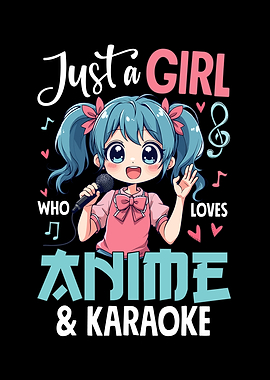 Anime Girl Karaoke