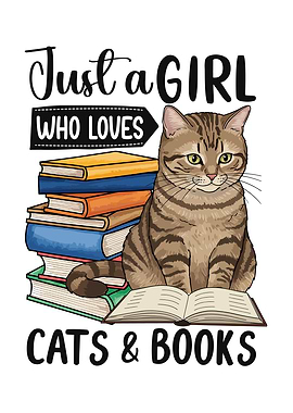 Cat Lover & Bookworm