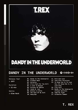 Dandy In The Underworld (1977) Album by T. Rex
