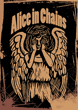 Alice in Chains Angel Poster