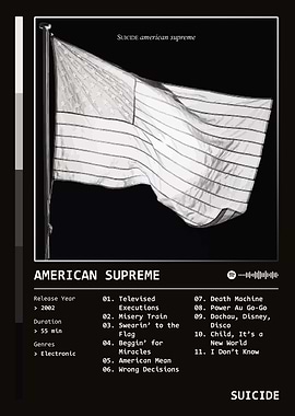 American Supreme (2002) Album by Suicide