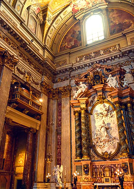 Baroque Church Interior