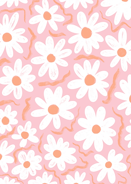 Daisy Floral Pattern