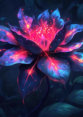 Glowing Flower