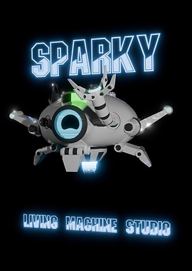 Sparky, the helpful drone