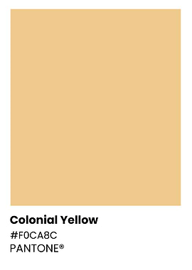 Pantone Colonial Yellow