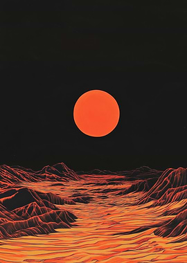 Red Planet Landscape