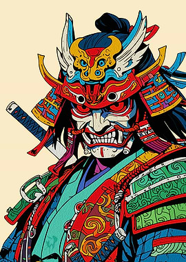 Samurai Warrior Art
