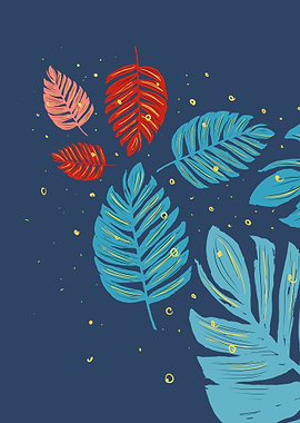 Tropical Leaf Pattern