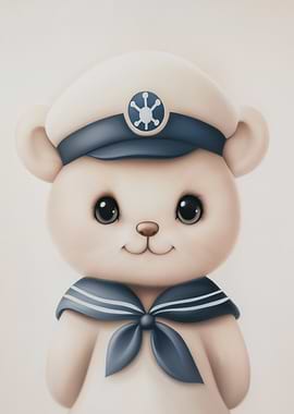 Sailor Bear Nursery Boy