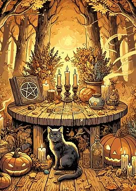 Witch's Forest Altar