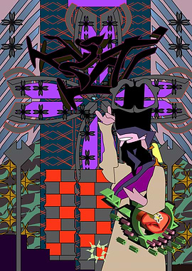 Abstract Character Art