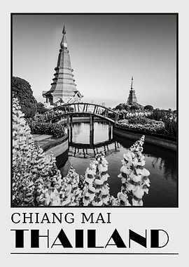 Chiang Mai Photo Travel Poster