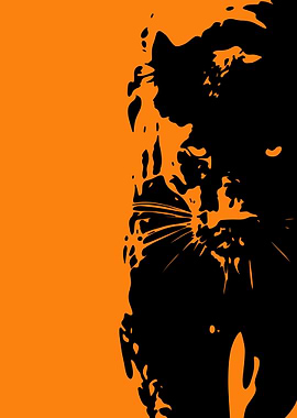 Black Cat Silhouette