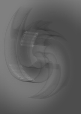 Abstract Grey Swirl Twisted Pattern