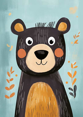 Cute Cartoon Bear