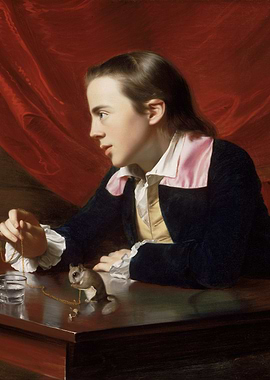 Boy with Squirrel