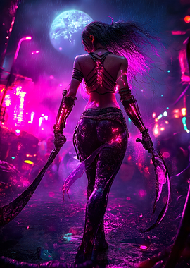 Cyberpunk Warrior