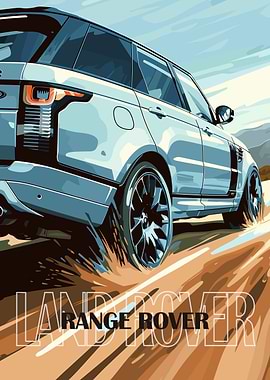 Range Rover Poster