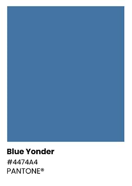 Pantone Blue Yonder Color