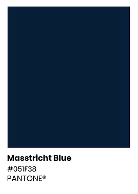 Pantone Maastricht Blue