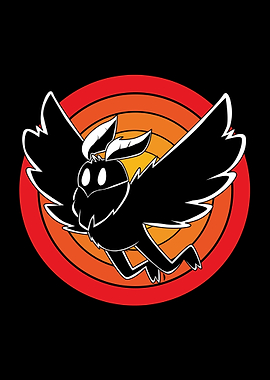 Mothman Retro Cryptid