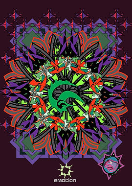 Abstract Mandala Design