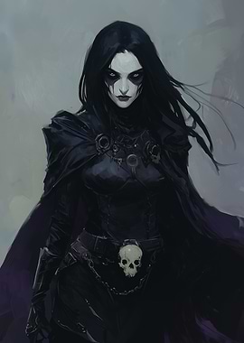 Dark Fantasy Sorceress