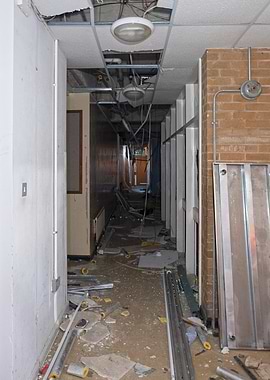 Hallway Towards The Main Reception