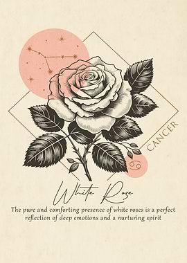 Cancer Zodiac Rose
