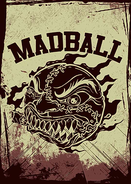 Madball Baseball Monster