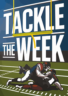 Tackle The Week Football Poster