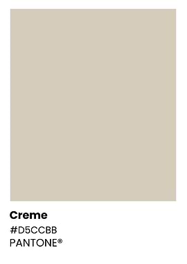 Pantone Creme Color