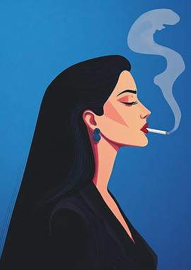 Woman Smoking