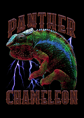 Panther Chameleon Graphic