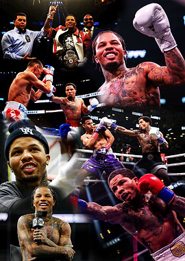 Gervonta Davis Boxing Collage