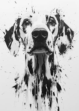 Dalmatian Portrait