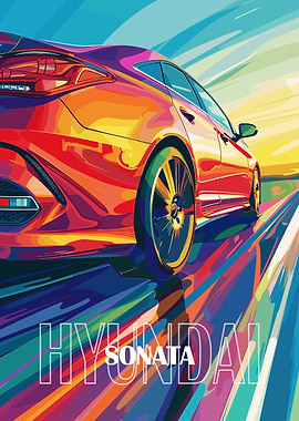 Hyundai Sonata Car Art