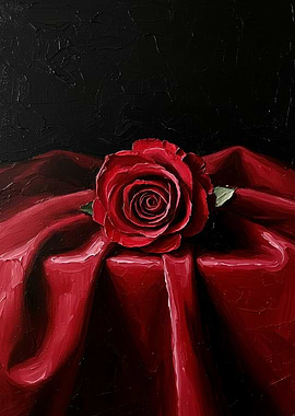Single Red Rose