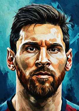 Lionel Messi Portrait