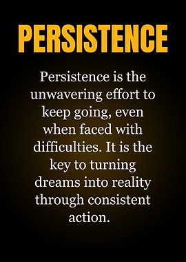 Persistence Definition